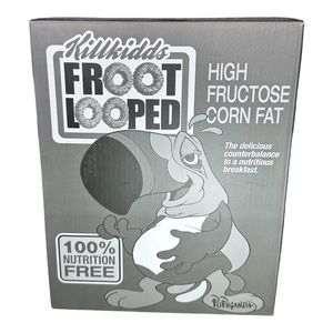 POPaganda Industries Two Ton Sam Monotone Cereal Killers By Ron English Vinyl